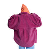 Roxy Kick Back Washed Oversized Corduroy Jacket - Dingle Surf