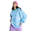 Roxy Make It Sunny Oversized Terry Sweatshirt - Dingle Surf