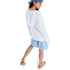 Roxy Ocean Drive Oversized Knit Hoodie - Dingle Surf