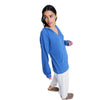 Roxy Ocean Drive Oversized Knit Hoodie - Dingle Surf