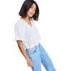Roxy Paradise Lagoon Short Sleeve Blouse