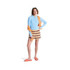 Roxy Perfect Stripe Sweat Shorts - Dingle Surf