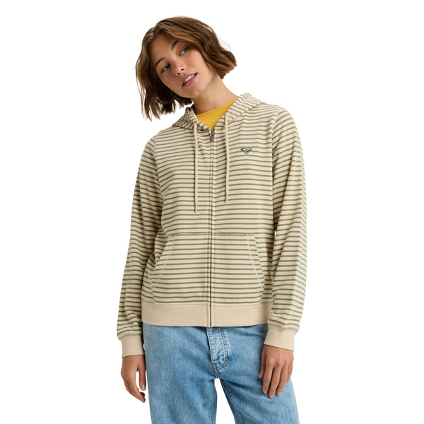 Roxy Perfect Stripe Zip Hoodie