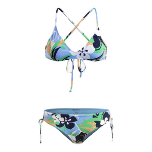 Roxy Printed Beach Classics - Athletic Two-Piece Bikini Set