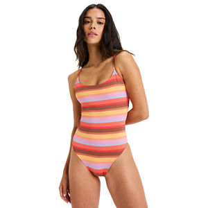 Roxy Sunset Stripe  One-Piece Swimsuit