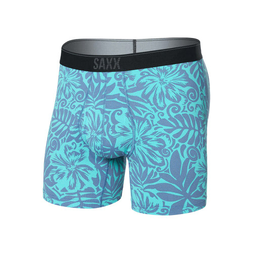 SAXX Quest Quick Dry Mesh Flowers Boxer Brief