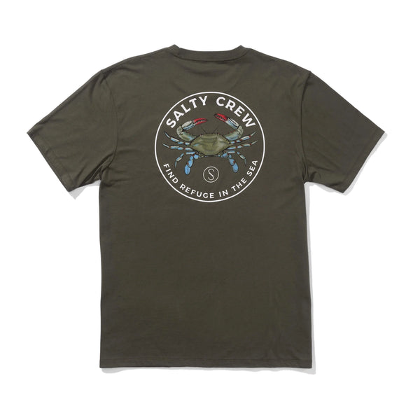 Salty Crew Blue Crabber Premium T-Shirt