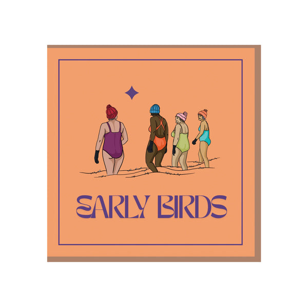 Salty Sisters Early Birds Greeting Card
