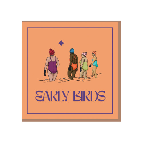 Salty Sisters Early Birds Greeting Card