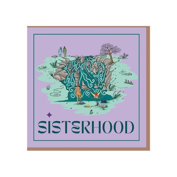 Salty Sisters Sisterhood Greeting Card