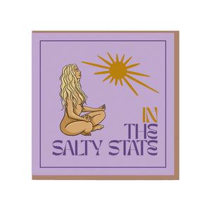 Salty Sisters In A Salty Salty State Greeting Card - Dingle Surf