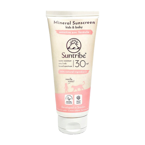 Suntribe Baby & Kids SPF30 Natural & Organic Mineral Sunscreen
