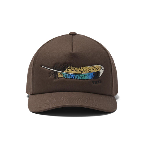 YETI Wetlands Feather Woven Flat Brim Snapback