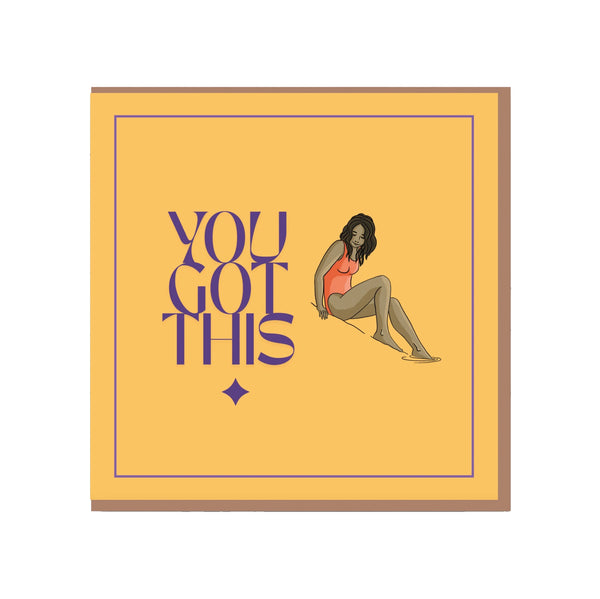 Salty Sisters You Got This 2 Greeting Card - Dingle Surf