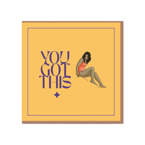 Salty Sisters You Got This 2 Greeting Card