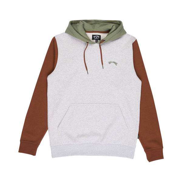 Billabong Arch Block PO Men Grey Hoodie