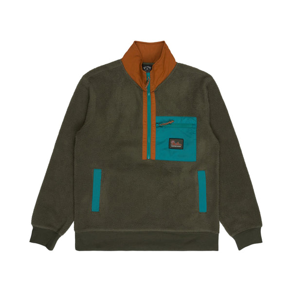 Billabong Boundary Shore Half Zip Fleece - Dingle Surf
