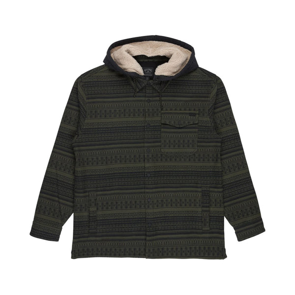 Billabong Furnace Bonded Jacquard Fleece Hooded Shirt