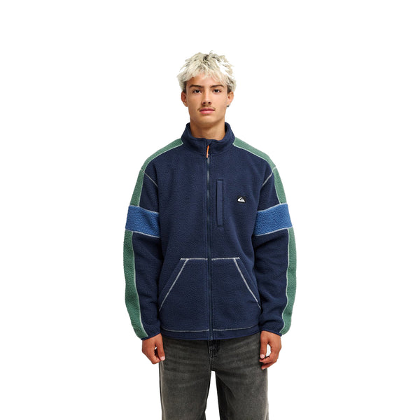 Quiksilver Clean Coast Block Zip-Up Fleece