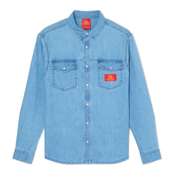 Quiksilver Bob Marley Uprising Long Sleeve Denim Shirt