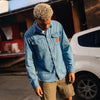 Quiksilver Bob Marley Uprising Long Sleeve Denim Shirt