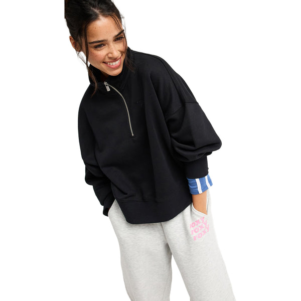 Roxy Everfree High Collar Sweatshirt