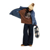 Roxy Crystal Fade Corduroy Hooded Puffer Jacket