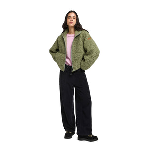 Roxy Blurry Cloud Full Zip Relaxed Fleece
