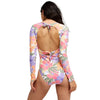 Roxy Beach Babe Long Sleeve One-Piece Swimsuit