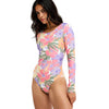 Roxy Beach Babe Long Sleeve One-Piece Swimsuit