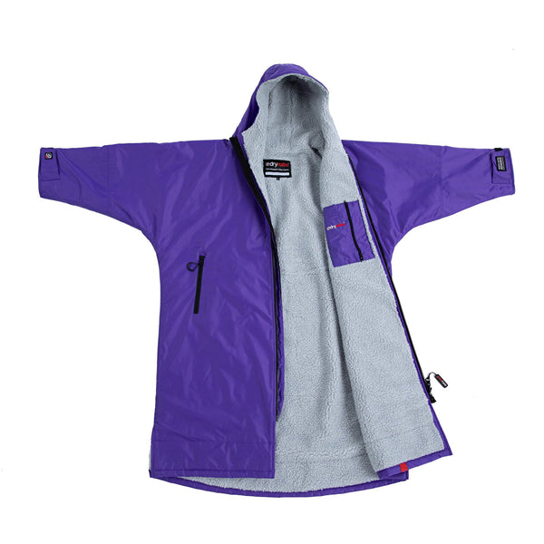 DryRobe® Advance Long Sleeve dryrobe® Purple/Grey - Dingle Surf