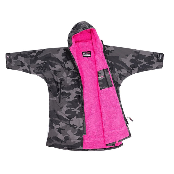 DryRobe® Advance Long Sleeve dryrobe® Black Camo/Pink