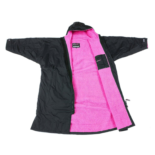 DryRobe® Advance Long Sleeve dryrobe® Black/Pink - Dingle Surf