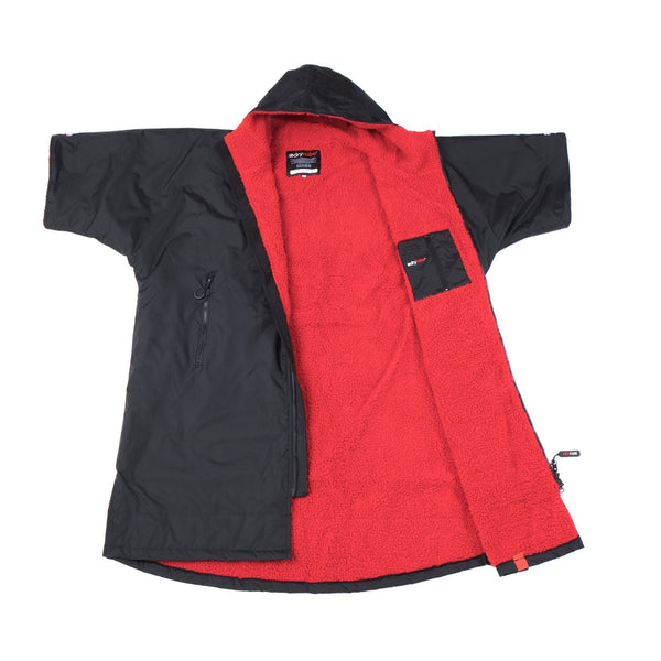 DryRobe® Advance Short Sleeve dryrobe® Black/Red - Dingle Surf