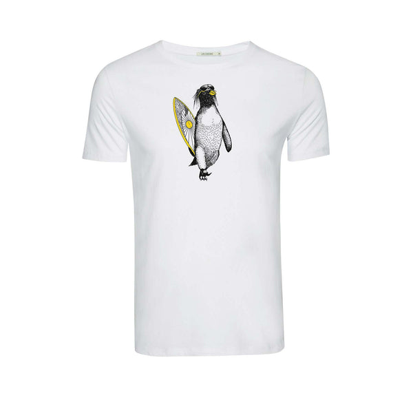 Greenbomb Animal Penguin Summer Guide T-Shirt