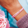 Pura Vida Boarding 4 Breast Cancer Bracelet - Dingle Surf