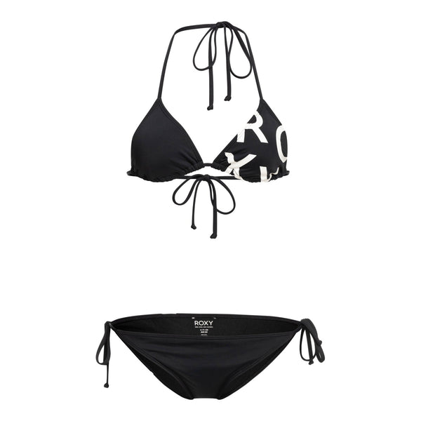 Roxy Beach Classics Tie Side Triangle Bikini Set