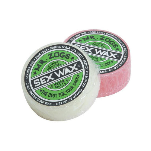 Sex Wax Original Cold Water Surf Wax - Green Label - Dingle Surf