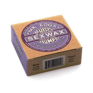 Sex Wax Quick Humps Cold Water Surf Wax - Purple Label - Dingle Surf